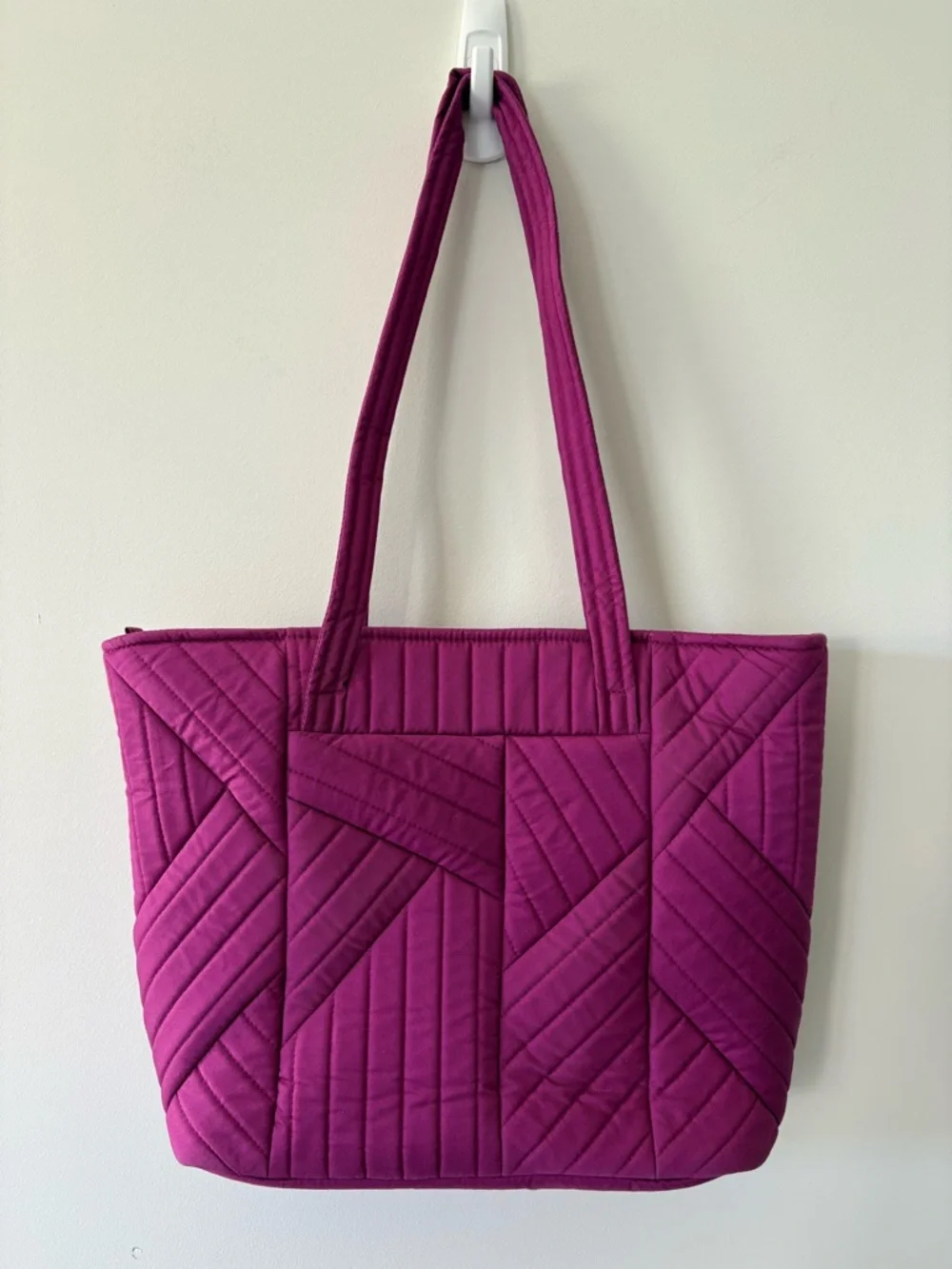 Vera Bradley Small Vera Quilted Tote Bag - Picture 2 of 12